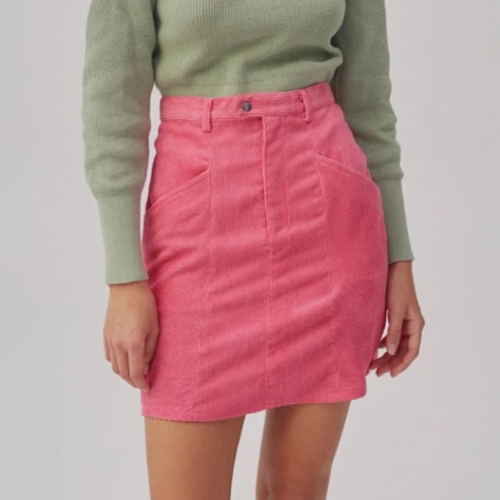 NWT The Fifth Label ELECTRON SKIRT pink